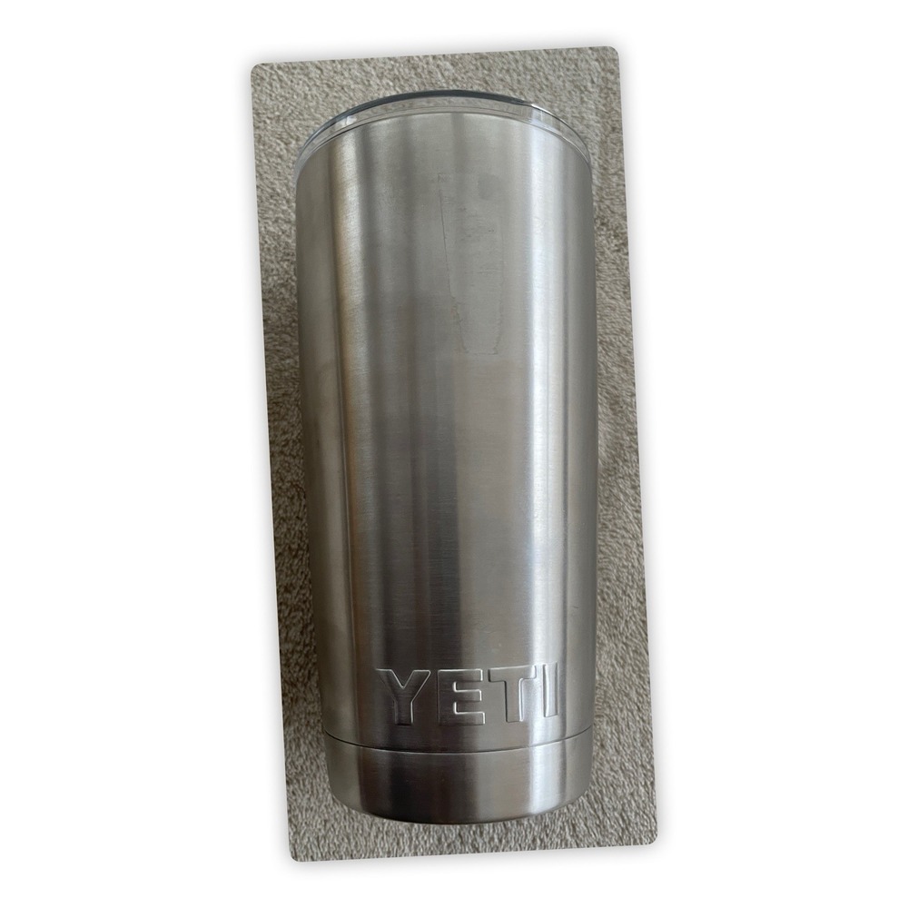 Brand new‎ YETI Rambler 20 oz Tumbler in stainless steel